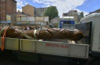 На Десятинке установили еще и идола Перуна