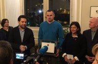 Сенцов получил звание почетного гражданина Парижа