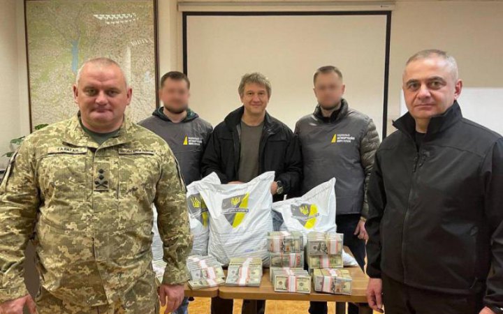 6-мільйонний хабар за підкуп керівництва НАБУ і САП передали ЗСУ