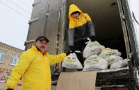 Более 11 тысяч продуктовых наборов доставят мобильные волонтеры в марте