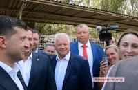Зеленський у Миколаєві дізнався, що голова облради називала його малоросом