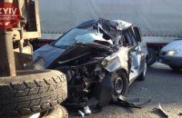 Под Киевом произошло масштабное ДТП с шестью автомобилями