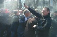 Возле памятника Ватутину в Киеве произошла драка