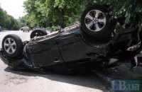 ДТП у Києві: машини зіштовхнулися на перехресті