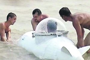 Одессит построил мини-субмарину, которую увидел во сне 