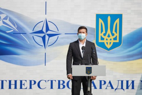 Зеленський розказав про план "Б" щодо вступу України в НАТО
