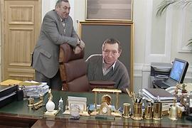 Сотрудники милиции и СБУ пытаются захватить кабинет Гурвица