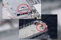На судні російського "Газпрому" виявили кулемети й вогневі позиції, – ЦПД