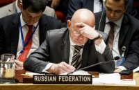 Делегація РФ залишила засідання Радбезу ООН щодо України під приводом зустрічі з генсеком  