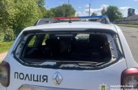 На Чернігівщині російський дрон атакував авто поліції, троє поліцейських постраждали