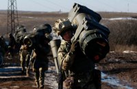 Генштаб ООС показав стрільби з протитанкових ракетних  комплексів NLAW і гранатометів M141 на Донеччині