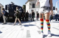 На марш равенства в польском Плоцке вышли около тысячи человек