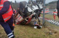 В Германии на гонках автомобиль вылетел в толпу, погиб зритель