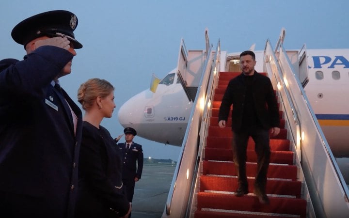 Володимир Зеленський прибув у США 
