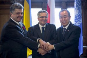 Порошенко призвал ООН направить миротворцев на Донбасс