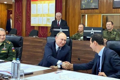 Путин встретился с Асадом и российскими военными в Сирии