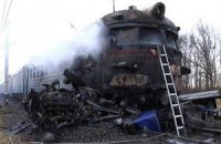 В Волынской области электричка врезалась в грузовик