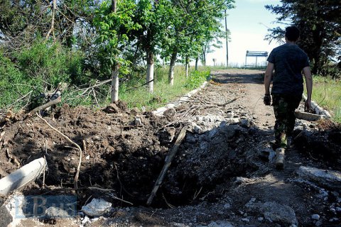 Боевики покинули разрушенное Широкино, - Минобороны
