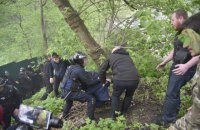 В Протасовом Яру из-за вырубки деревьев под застройку произошли столкновения