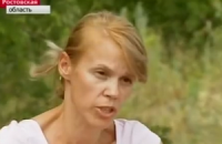Актриса из ролика о "распятом мальчике" снялась в сюжете возле обстрелянного троллейбуса в Донецке
