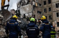 Кількість загиблих від російського удару по будинку в Дніпрі перевищила 40 (оновлено)