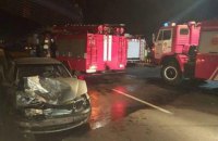 В Киеве произошло ДТП с участием автомобиля посольства Азербайджана