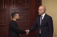Зеленський зустрівся з міністром оборони Словаччини