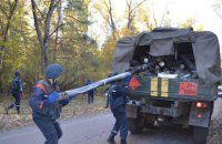 На артскладах под Ичней детонации боеприпасов не наблюдается, - ГосЧС 
