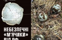 ДСНС попереджає про кулькові авіабомби, що схожі на м'яч і можуть привернути увагу дітей 