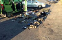Бойцов "Правого сектора" задержали с арсеналом оружия