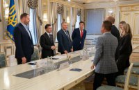 Зеленский встретился с руководством Всемирного конгресса украинцев