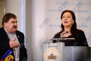 Бютовцы сорвали брифинг Богословской