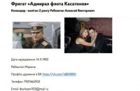 ГУР МО оприлюднила дані російських військових, які здійснюють ракетні обстріли українських міст