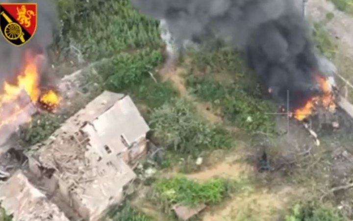 Українські захисники знищили на Бахмутському напрямку російський міномет 