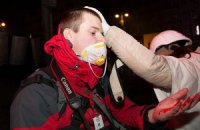 На Грушевського поранили трьох журналістів