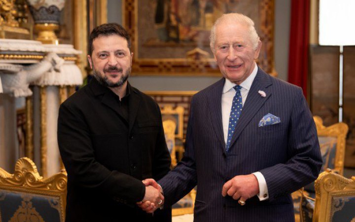 Президент Зеленський зустрівся з королем Чарльзом ІІІ