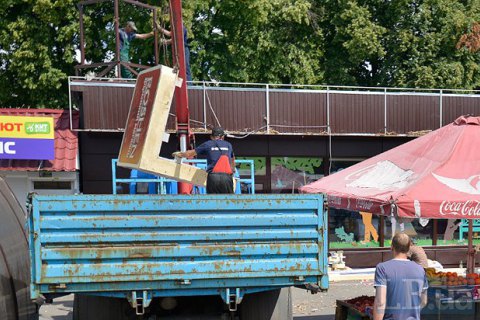Снос магазина "Рошен" на Святошино опротестовали в суде
