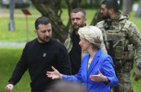 Зеленський провів розмову з президенткою Єврокомісії перед самітом ЄС у грудні
