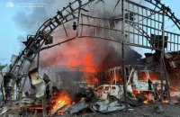 5 районів Дніпропетровської області постраждали вночі внаслідок російських атак