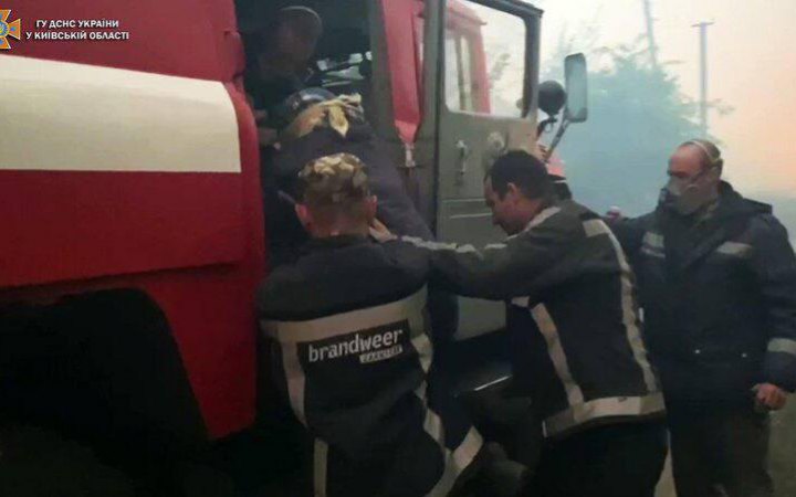 Біля Зони відчуження спалахнула пожежа, - ДСНС