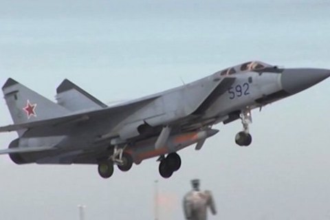 В Нижегородской области РФ упал истребитель МиГ-31 
