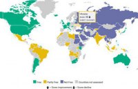 Украина ухудшила позиции в рейтинге свободы интернета