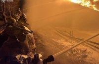На Волині ліквідували пожежі на об’єктах критичної інфраструктури, спричинені обстрілами РФ