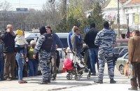 В Симферополе прошли массовые задержания на центральном рынке