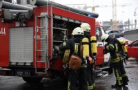 В Новопечерских Липках прошли противопожарные учения