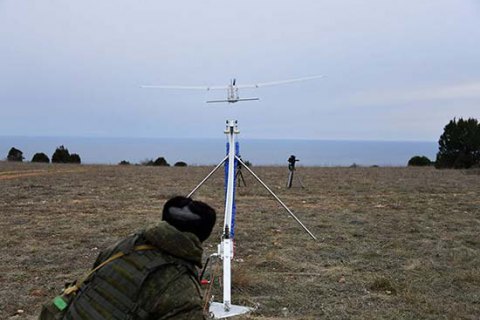 В оккупированном Крыму россияне провели учения беспилотников и артиллерии