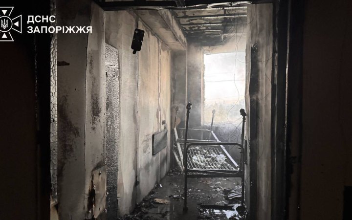 На світанку ворог атакував Запоріжжя. Пошкоджений медичний центр (доповнено)