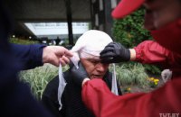 В Беларуси силовики на акциях протеста задержали сотни человек, среди них - десятки журналистов