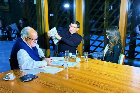 Луценко дал интервью адвокату Трампа Джулиани для его документального фильма