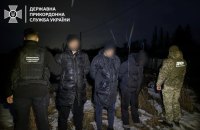 Прикордонники затримали трьох втікачів з України